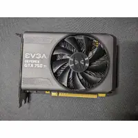 在飛比找蝦皮購物優惠-艾維克 EVGA GTX 750 Ti 2G DDR5 顯示