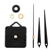 2X Silent Diy Quartz Movement Wall Clock Motor Mechanism Long Spindle Repair Kit