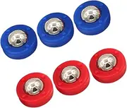 KOMBIUDA Tabletop Shuffleboard Equipment Set 6pcs Shuffleboard Mini Game Pieces for Indoor/