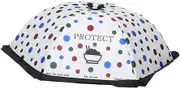 Generic Foldable Dish Cover Tent Food Cover Serving Dish Covers Camping Supplies Table Food Umbrella Food Nets for Outdoors Food Cover Picnic Supplies Foldable Food Net Aluminum Foil