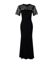 lace midi dress S,XS,M Black/Black