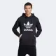 【adidas 愛迪達】運動服 連帽上衣 帽T 男上衣 TREFOIL HOODY(IM4489)