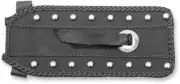 Mustang Black Studded Felt Lined Tank Bib w Concho Heritage Springer 97-99