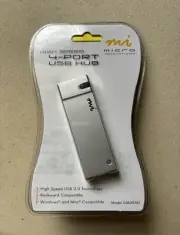 Mi Micro Innovations High Speed 4 Port USB 2.0 HUB Model NEW