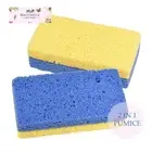 Maccibelle 2 In 1 New Sharper Foot Glass Pumice Stone Sponge for Callus