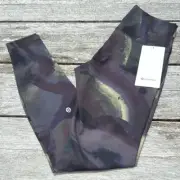 Lululemon Wunder Train High-Rise Tight 28" size 8 leggings Ink Islands nwt