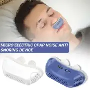 Anti Snoring Device Sleep Apnea Stop Snore Aid Stopper Micro Electric CPAP Noise