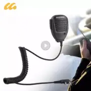 BF-888S UV5R Walkie Talkie Microphone Speaker PTT Mic With Earpiece Jack For Ken
