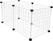 Generic 1 Set Multifunctional Pet Cage Modular Cat Playpen for Dogs Cats Versatile Pet Fence for Indoor Outdoor Use Easy Assembly Layout