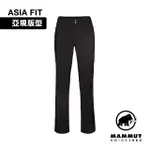 【MAMMUT 長毛象】RUNBOLD WINTER SO PANTS AF MEN 冬季防潑水健行長褲 黑色 男款 #1021-01400