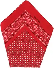 [WESIEVYA] Fashionable Square Scarfs Dotted Patterns Cotton Headbands for Men Women Ideal for Dance Outdoor