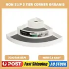 1PCS 3 Tier Corner Shelf Organiser 30CM Kitchen Spice Jar Storage Rack Holder