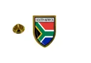 pins pin's flag national badge backpack hat shield world south africa