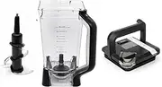 72 oz pitcher with lid and blade compatible with Ninja Blenders BL610 NJ600 NJ602