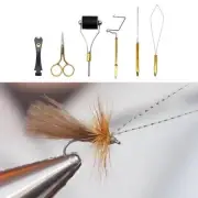 Fly Tying Tools Kit Outdoor Fly Tying Finisher Spare Parts Replacement 6x