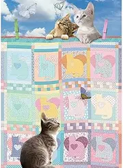[Cobble Hill] Quilted Kittens Jigsaw Puzzle