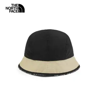 【The North Face】TNF 戶外帽 CYPRESS BUCKET 男女 黑卡其(NF0A7WHA3X4)