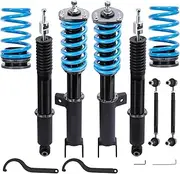 Kit Compatible For Tesla Model Y EV 2020+ RWD 5YJY Adjustable Damper Shocks Coilover Struts Shock Absorbers Springs Lowering