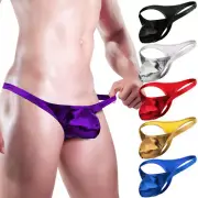 Mens G-String Thongs Sexy Underwear Low-Rise Underpants T-back Briefs Thongs