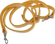 [jojofuny] Adjustable Synthetic Leather Shoulder Bag Strap Yellow Replacement Strap for Handbags Bags and Pouches Accessory for Women