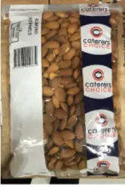 Caterers Choice Almonds Raw Kernels 1kg x 1