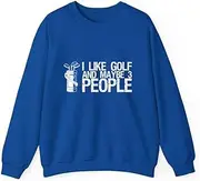 [X.Style] for a Golfing ds001 Sweater Royal XL