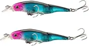 2 PCS Wobblers Fishing Bait Multi-Section Hard Bait 92mm 7.7g Artificial Bait Crankbait Perch Carp Fishing Tackle Sinking Lures
