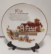 Avon 10th Anniversary plate "California Perfume Company" 1988