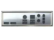 I/O Shield Backplate For ASRock B560M-ITX/AC Motherboard IO