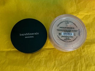 BARE MINERALS Original Foundation Medium Beige 12 8g/0.28oz Brand New