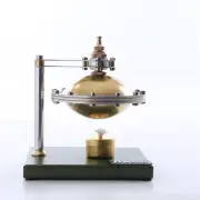 Assembly UFO Spin Suspension Steam Stirling Engine With Copper Boiler Educational Toys
