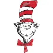 Dr Seuss Character Super Shape 42" Foil Balloon