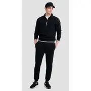 Replay Mens Sweat Pants Essential Fleece Jogger Black