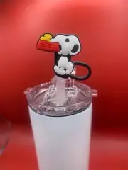 Peanuts Snoopy Stanley cup straw cover topper 10mm