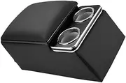 Auto Rear Bench Seat Consoles Interior Accessories Car Armrest Storage Box with Cup Holder Storage Box Car Accessories