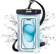 [JOTO] Universal Waterproof Phone Pouch Cellphone Dry Bag Case for iPhone 16 15 14 13 12 11 Pro Max Mini Plus Xs XR X 8 7 6S, Galaxy S24 S23 S22 S21 Plus Note, Pixel up to 7" -Sparkle