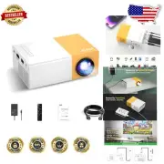 Kids-Friendly LED Pico Projector with Bluetooth Audio - Lightweight Fun Anywhere