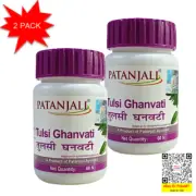 (2 Pack) Divya Tulsi Ghanvati 60 Tablets | Tulasi Ghanwati