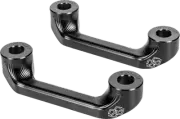GILLES TOOLING Pillion Carrier Cover Kit - Black PPC-12-KIT-B