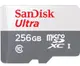 SanDisk 256GB 256G microSDXC【100MB/s】Ultra micro SD UHS C10 SDSQUNR-256G手機記憶卡