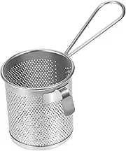 AUTSUPPL Hot-Pot Separation Sieve Stainless Steel Hanging Colander for Easy Hot Pot Enjoyment Mesh Net Design for Home Restaurant Use