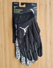 Air Jordan Jumpman Superbad 5.0 Football Gloves Black Size XXL CJ9850-091 New