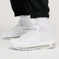 在飛比找Yahoo!奇摩拍賣優惠-NIKE AIR MAX 97  WHITE 白子彈 全白 