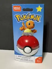 Pokemon Mega Construx Pokeball Charmander Star Series 16 Pieces NEW 2018