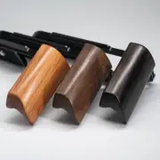 Retro Wood L Hand Grip Holder with Aluminum Alloy Baseplate For Nikon ZF Camera