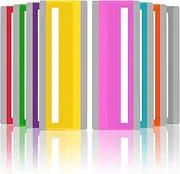 16 Pieces Professional Dyslexia Coloured Reading Overlays And Window Reading Ruler Overlays - Dyslexia Aids and Visual Stress Specialists (Mixed Colors)
