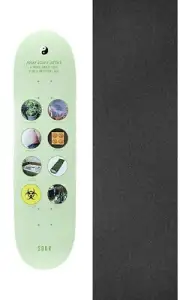 Sour Solution Skateboards Feng Chui 8.25" Skateboard Deck + griptape