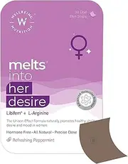 Green Velly WN Melts Her Desire (30 Oral Strips) | Libifem, L-Arginine, Ashwagandha & Vitamin E | Increase Drive and Energy in Women