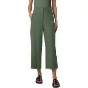 Akris punto Filip Linen Crop Pants in Laurel at Nordstrom, Size 14