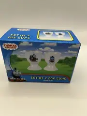 Thomas and Friends Brand New NOS Set of 2 Ceramic Egg Cups